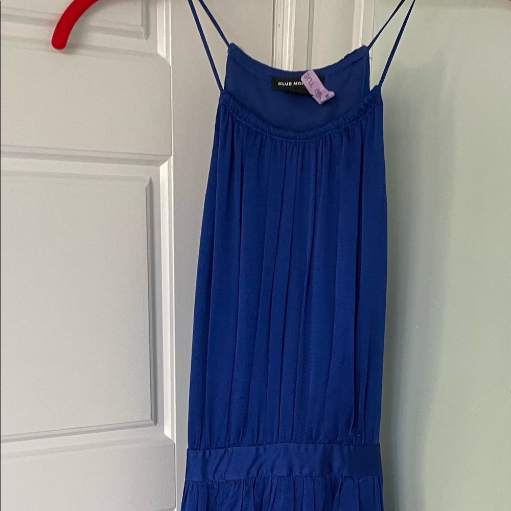 Club Monaco blue maxi dress. Size 4.